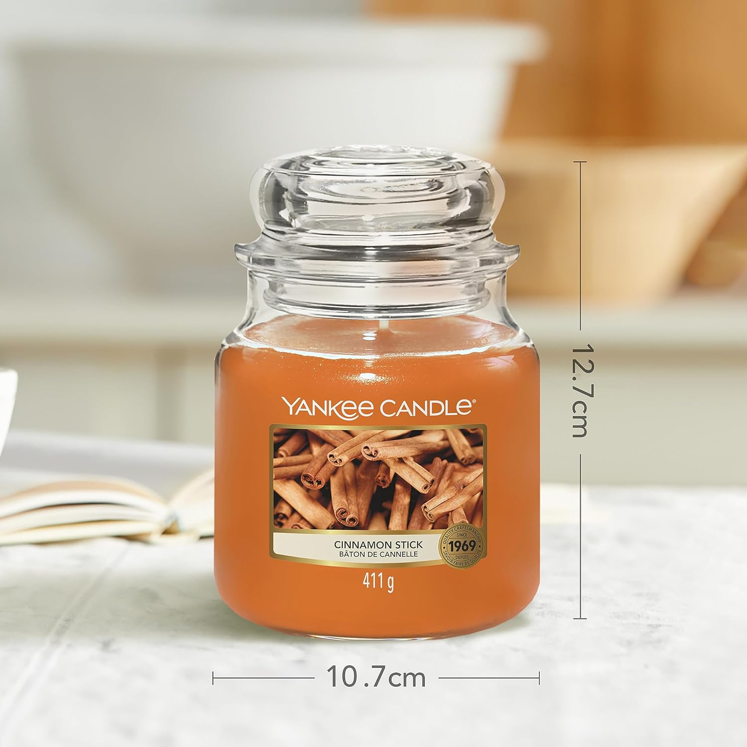 Yankee Candle Scented Candle | Cinnamon Stick Large Jar Candle | Long Burning Candles: up to 150 Hours